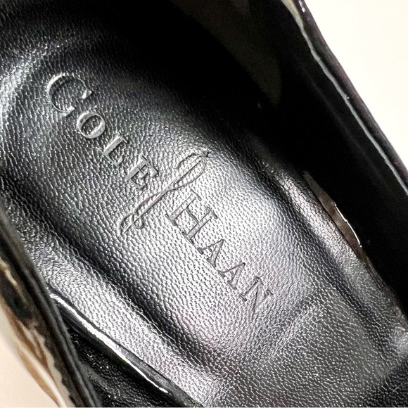Cole Haan Women's Mariela Air OT Pumps shiny black womens size 8.5 - Picture 8 of 10